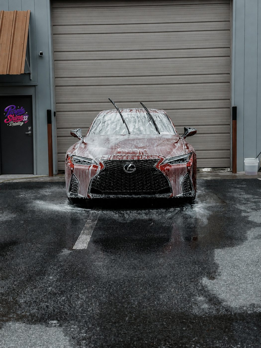 Lexus lavée par PurpleShine